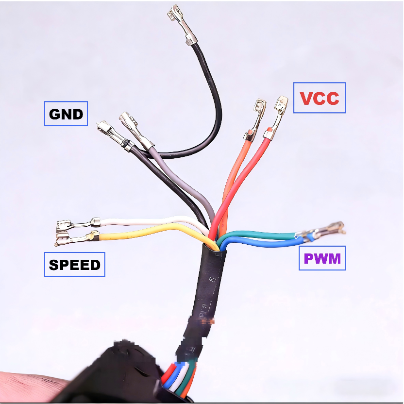6056 Dual Back-to-Back Data Center Fan | 12V 4.6A, PWM Speed Control, High Static Pressure,  MRO Replacement Fan
