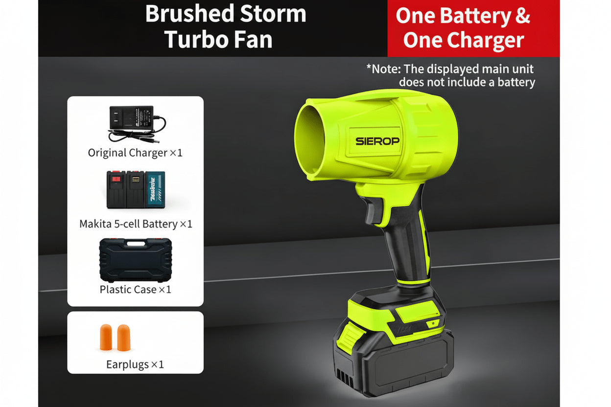 Turbo Jet Blower,Leaf Blower, Violent Turbo Fan, Pure Copper Motor,Car Drying After Wash, Handheld Snow Blower,Cordless Turbo Power Air Duster,Home Improve,Garden Mainte Holiday gifts