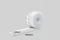 16.4Ft Door Weather Stripping, 1.38in Width Adhesive Door Draft Stopper, Insulation Seal Strip for Doors, Windows and Shower Doors