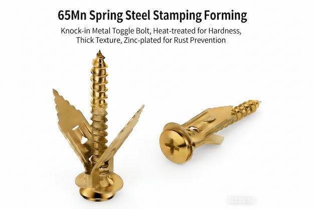 50SET/100PCS Self-Drilling Drywall Anchors Kit | No Drill Needed | Easy Hang for Home & Office | Includes 50 Anchors + 50 Screws | Quick Install for Adjustable Hooks & Brackets